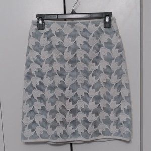 Tory Burch Silk and Cotton Midi Skirt Size 4